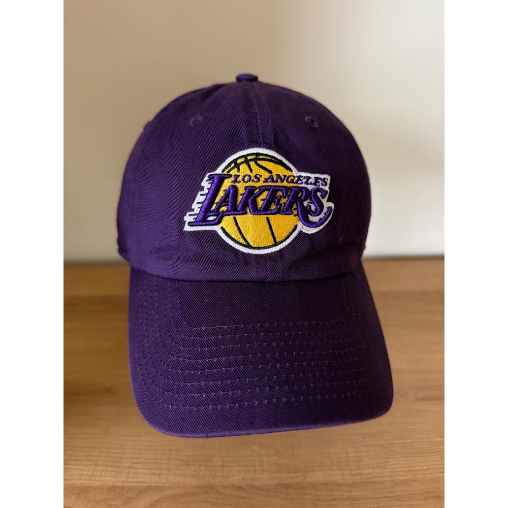Fan Favorite Los Angeles Lakers Hat Mens Purple Adjustable NBA Basketball Cap